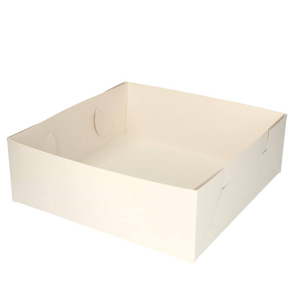 Verzenddozen bodem '10 gebak' 265x265x90 mm FSC
