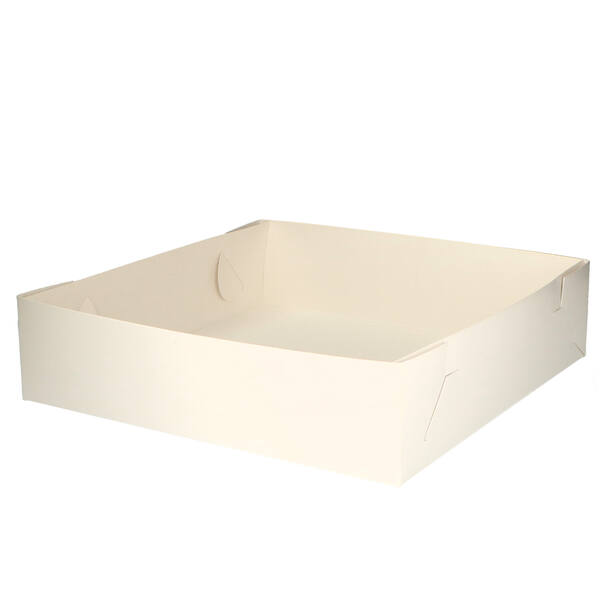 Verzenddozen bodem '25 gebak' 395x395x100 mm