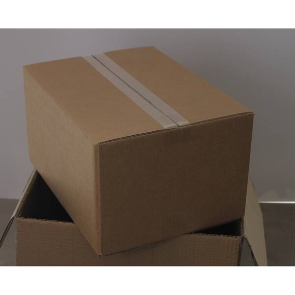 Amerikaanse vouwdozen FEFCO 0201 bruin kraft 400x300x215 mm