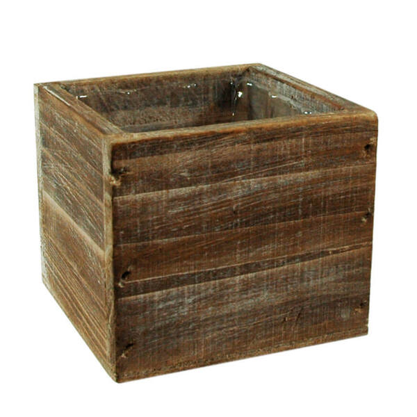 Houten vulkubus 80x80x70 mm per 8 stuks