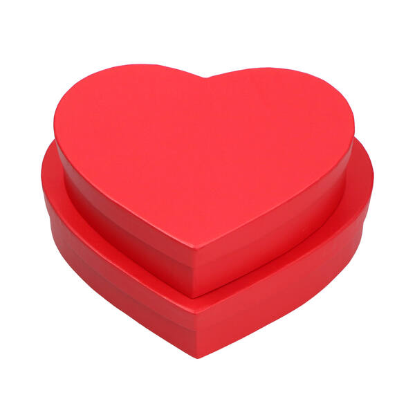 Dozenset hart rood - 2 formaten (4182MP08) per 2 stuks
