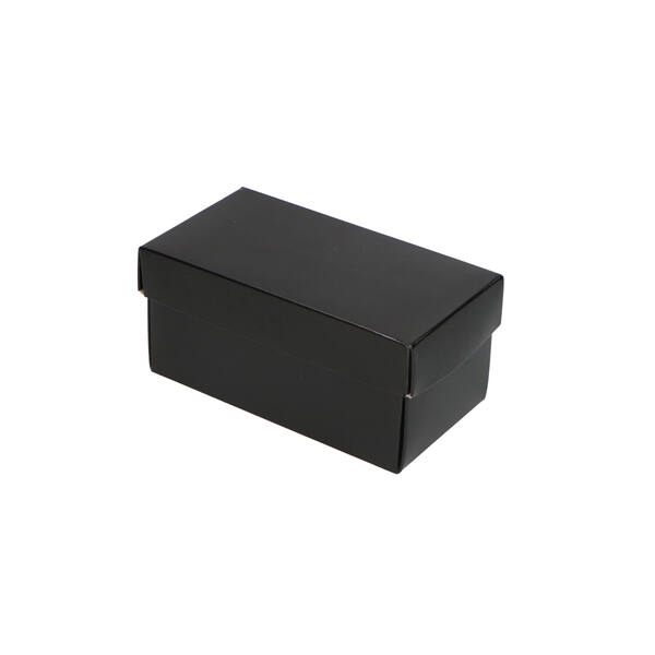 Ballotini 250 gram zwart glans met goudkarton 115x62x56 mm